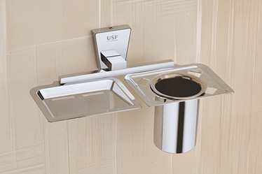 Soap Dish With Tumbler Holder