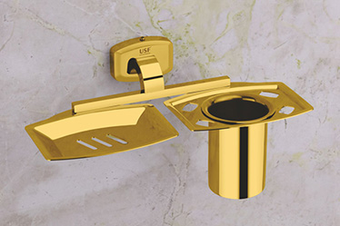 Soap Dish With Tumbler Holder