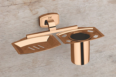 Soap Dish With Tumbler Holder