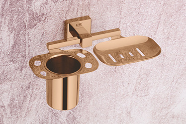 Soap Dish With Tumbler Holder