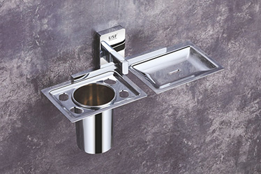 Soap Dish With Tumbler Holder