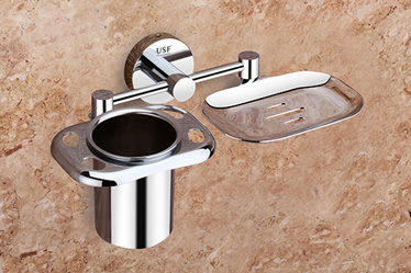 Soap Dish With Tumbler Holder